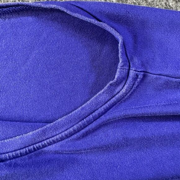 EILEEN FISHER Flex Tencel Ponte Round Neck Top Boxy Drop Shoulder PETITE LARGE - Picture 7 of 8